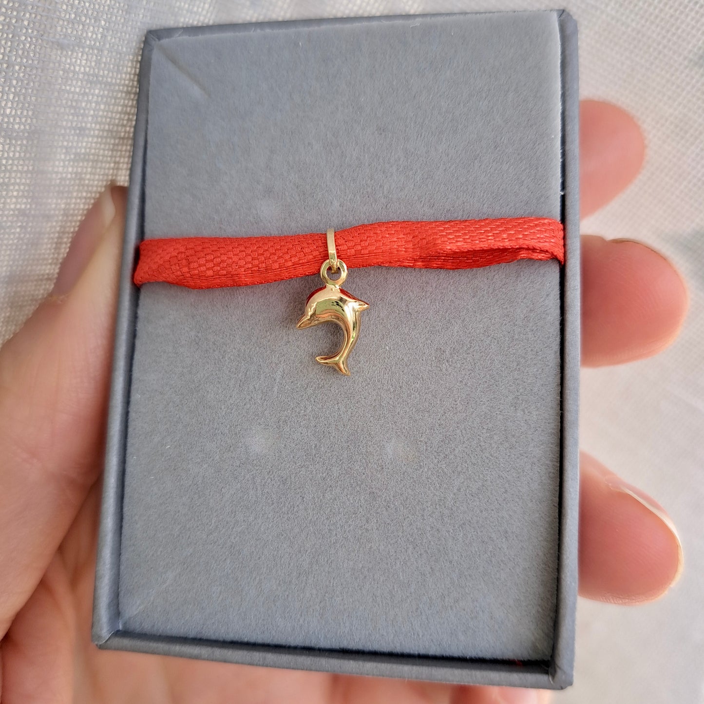 Pre-owned 9ct Tiny Dolphin Charm
