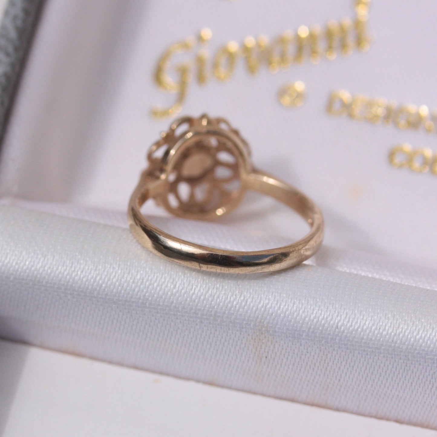 Pre-owned 9ct Gold and Opal Ornate Ring