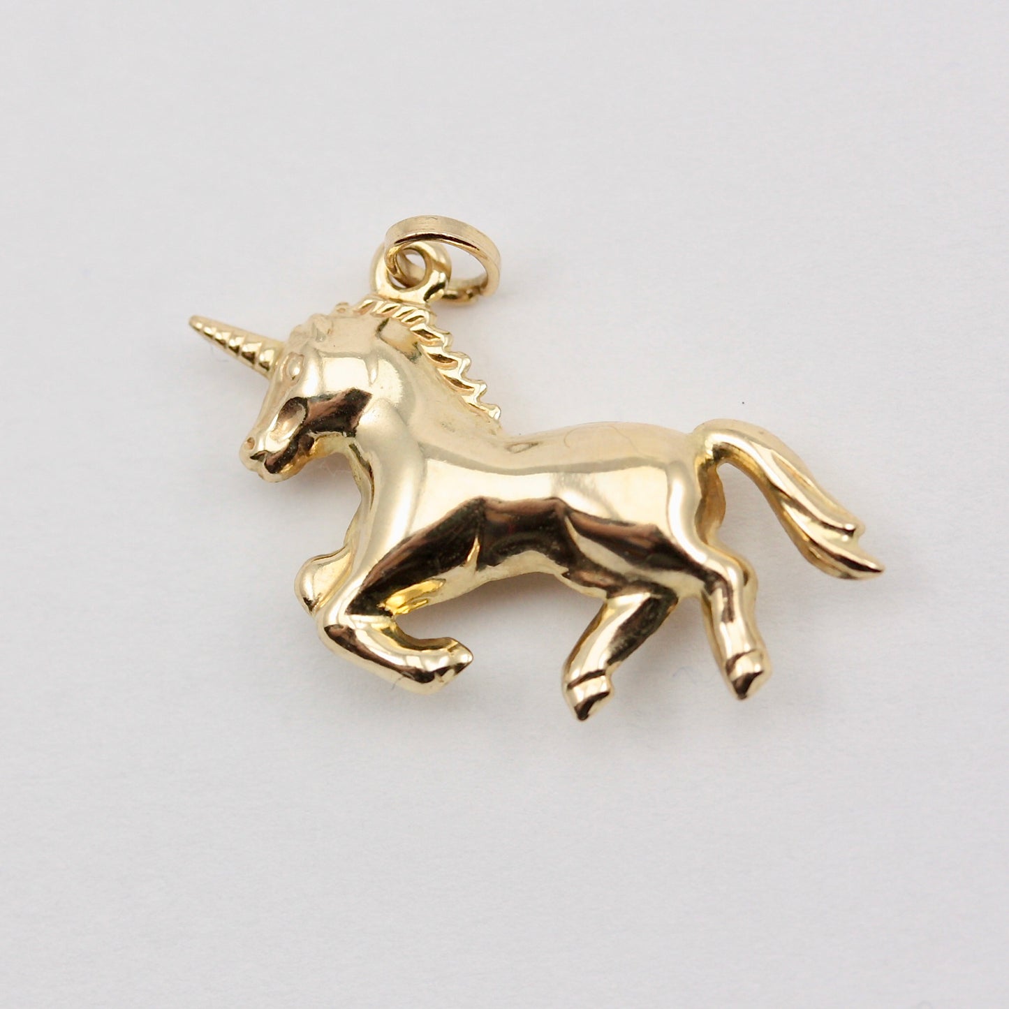 Pre-owned 9ct Gold Unicorn Charm