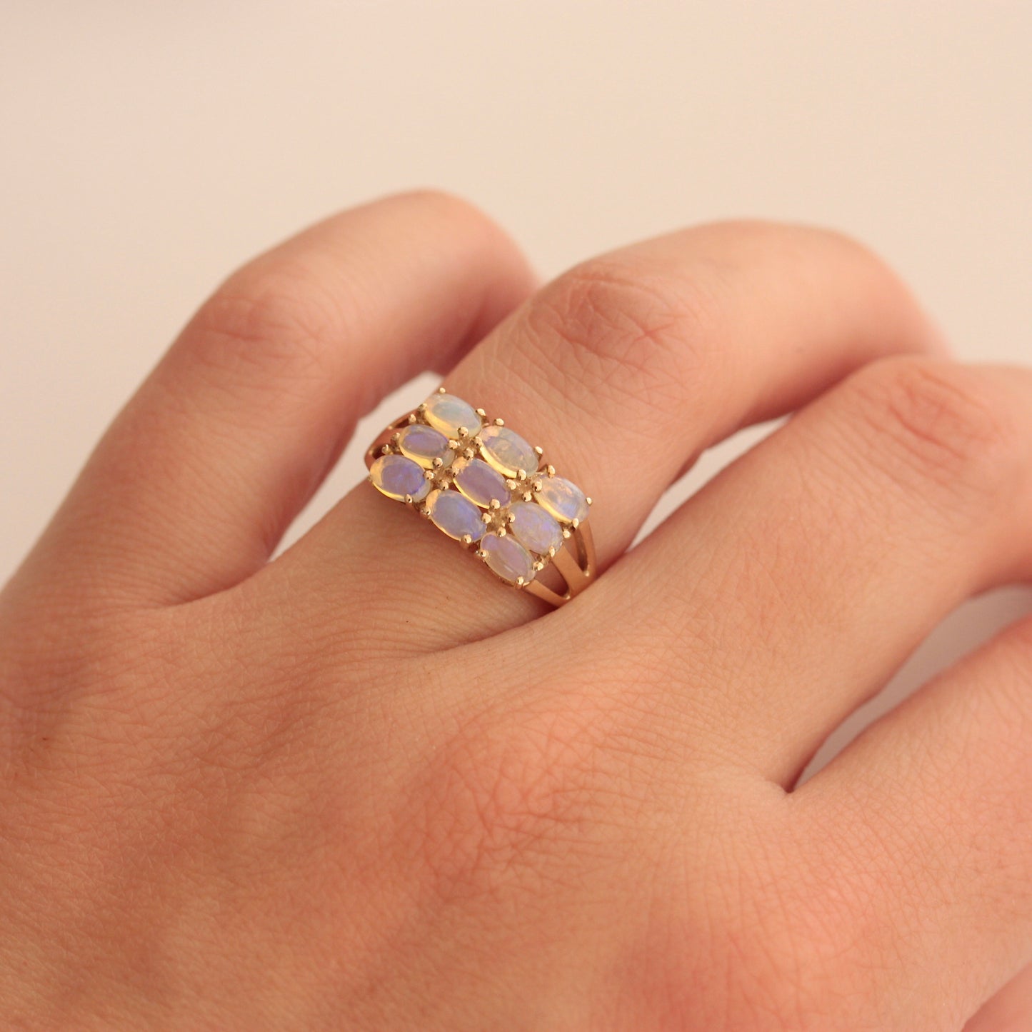Pre-owned 9ct Gold Moonstone Ring, 2011