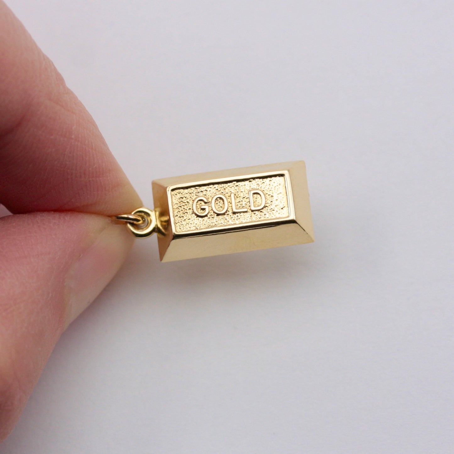 Vintage 9ct Gold Bar / Ingot Charm