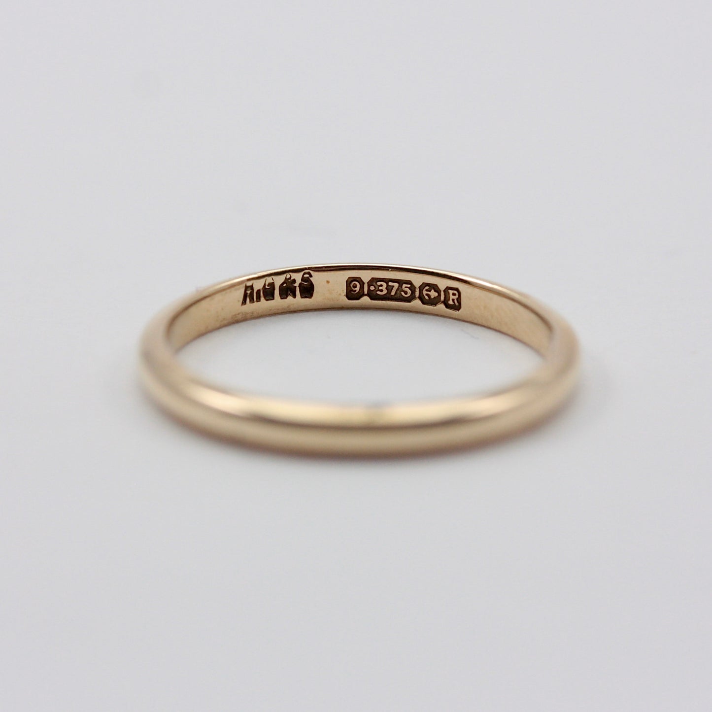 Vintage 9ct Gold 'FIDELITY' Wedding Band, 1941