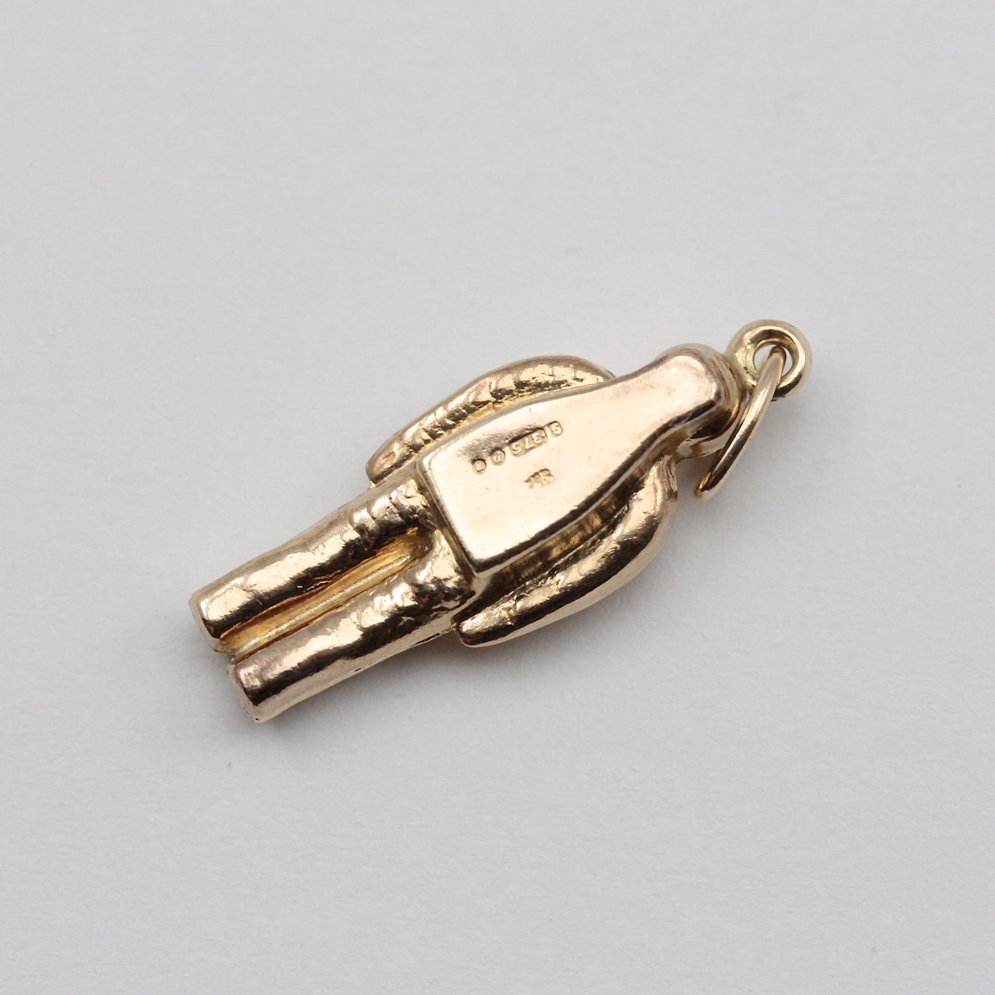 Vintage 9ct Gold Astronaut Charm, 1970