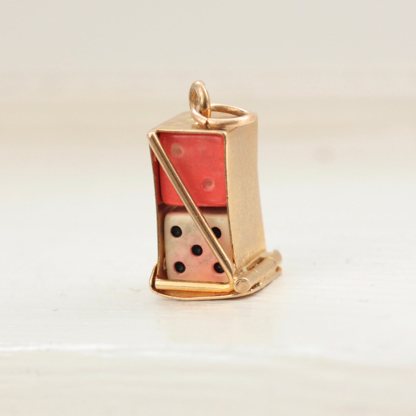 1960s dice charm