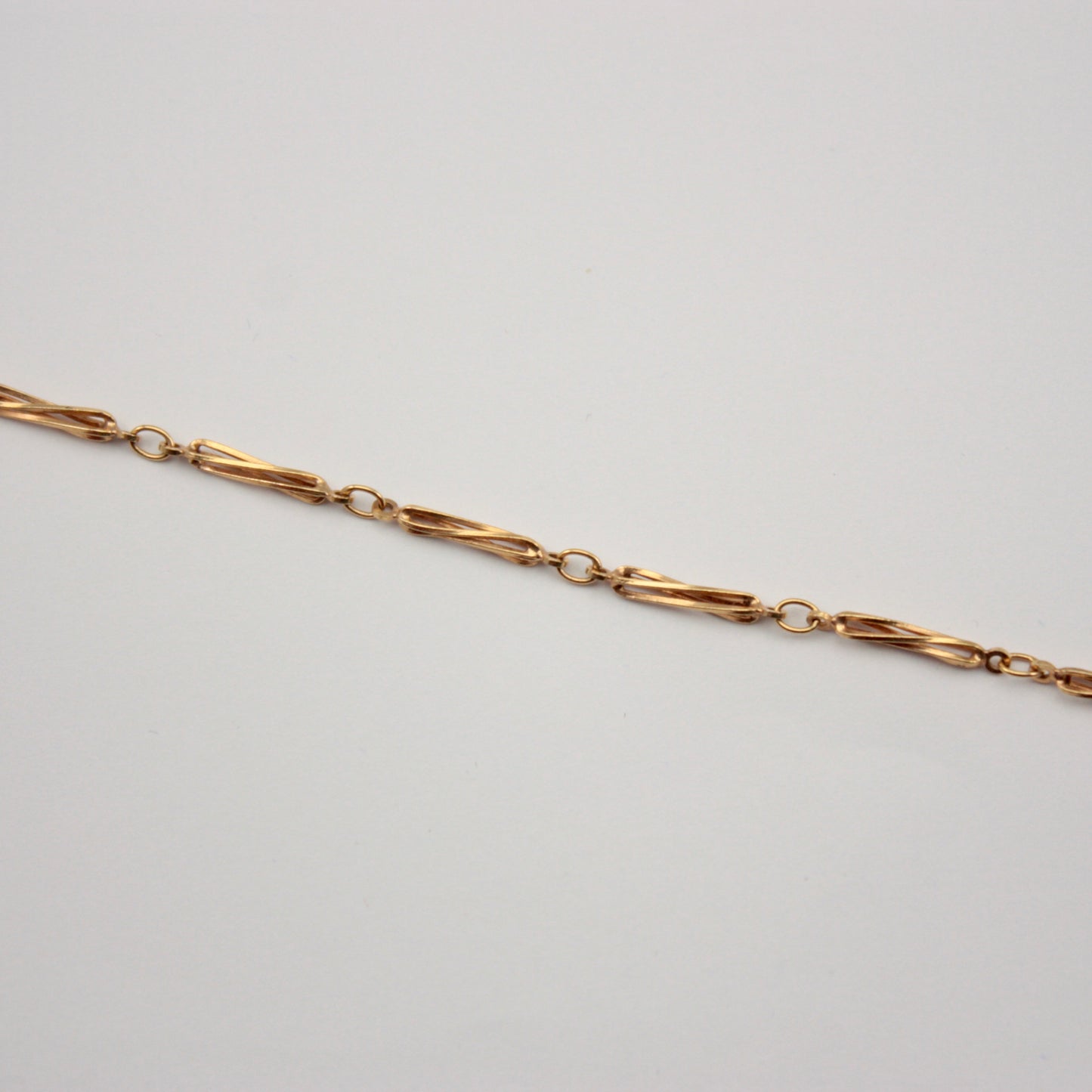 second hand 9ct gold twist bracelet