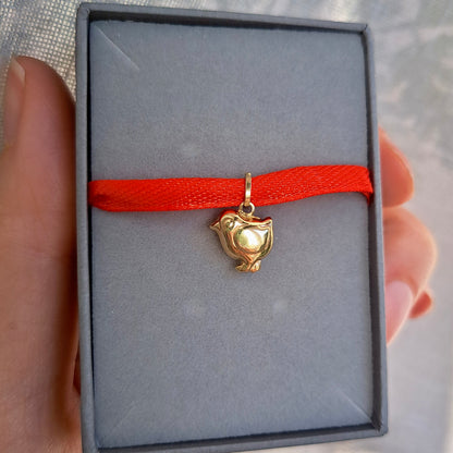 Pre-owned 9ct Gold Chick Charm