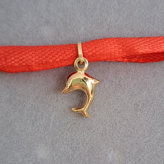 Pre-owned 9ct Tiny Dolphin Charm