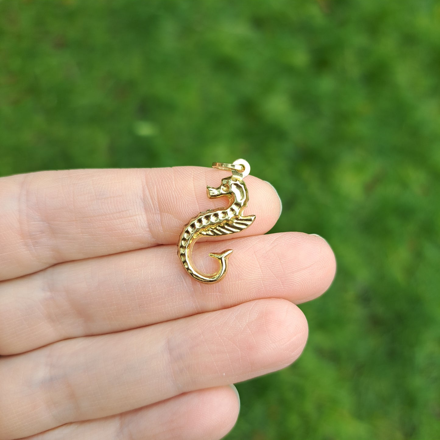 Pre-owned 9ct Gold Seahorse Charm