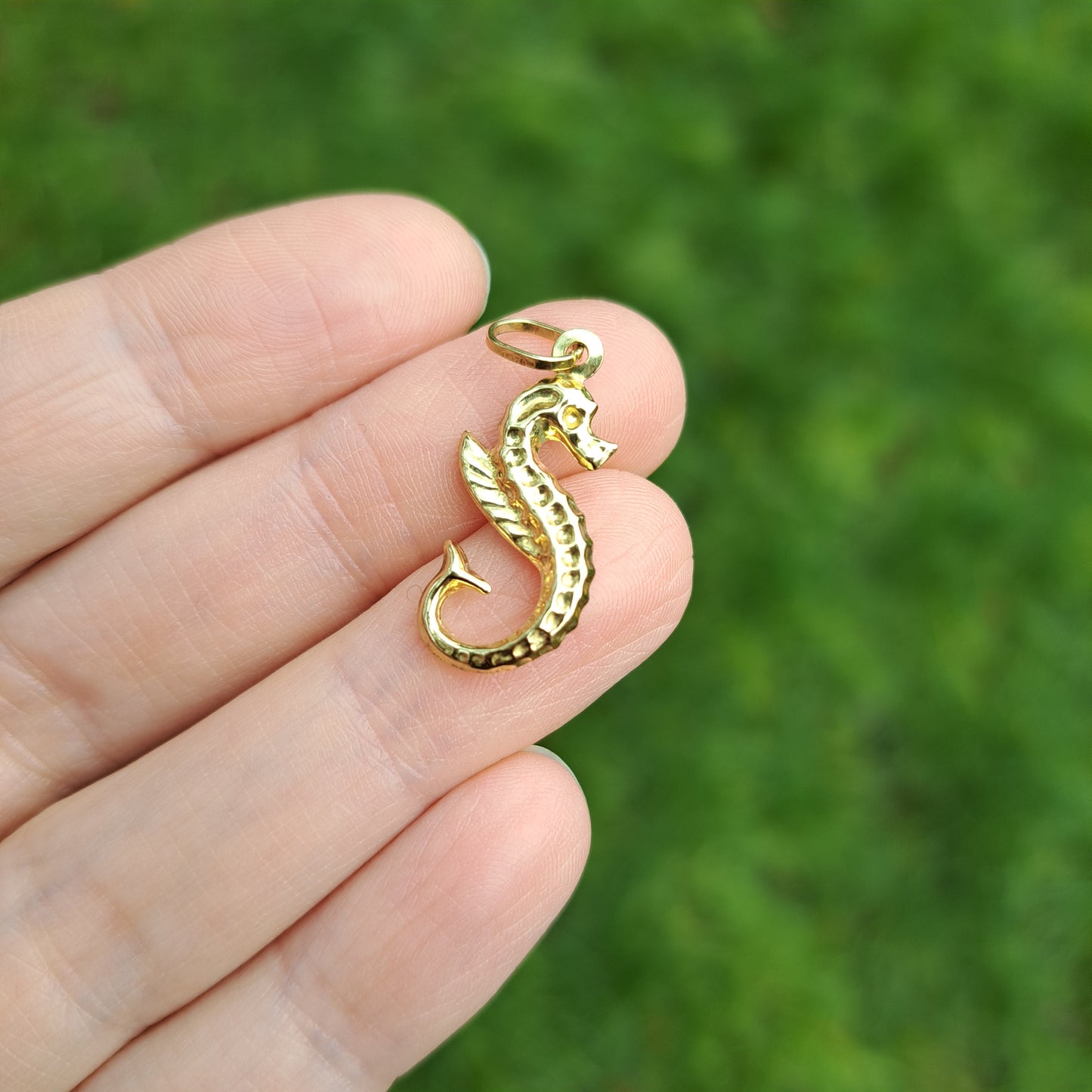 Pre-owned 9ct Gold Seahorse Charm