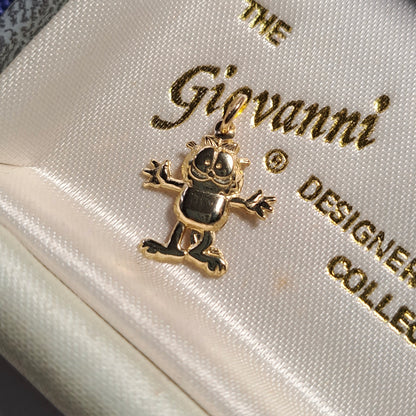 Vintage 9ct Gold Garfield Charm
