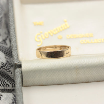 Vintage 9ct Gold and Diamond 5 Stone Band