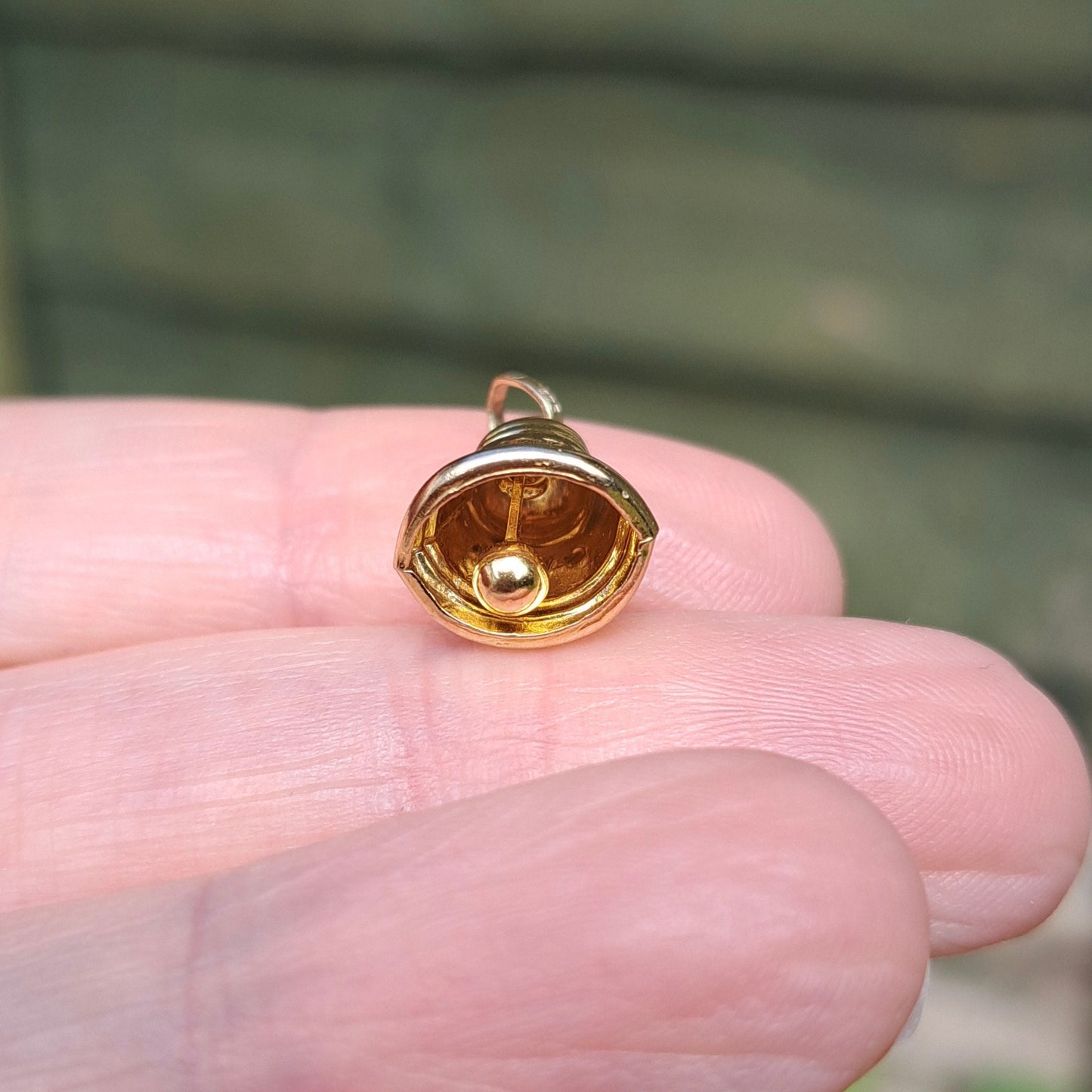 9ct Gold "CAPRI" Italy Ringing Bell Charm