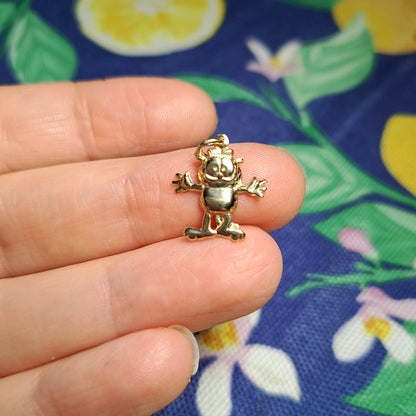 Vintage 9ct Gold Garfield Charm