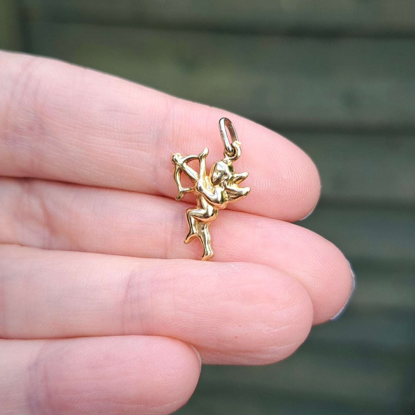 9ct Gold Cupid Charm / Pendant