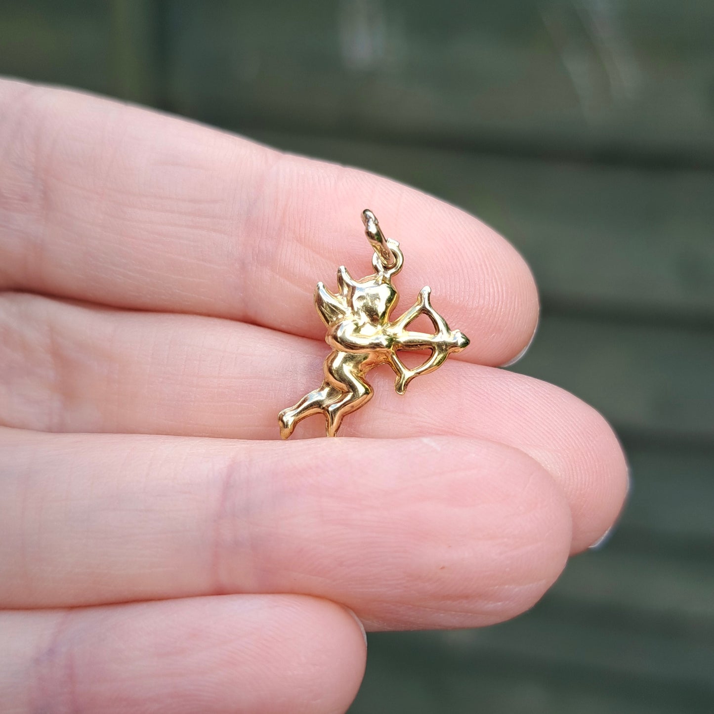 9ct Gold Cupid Charm / Pendant