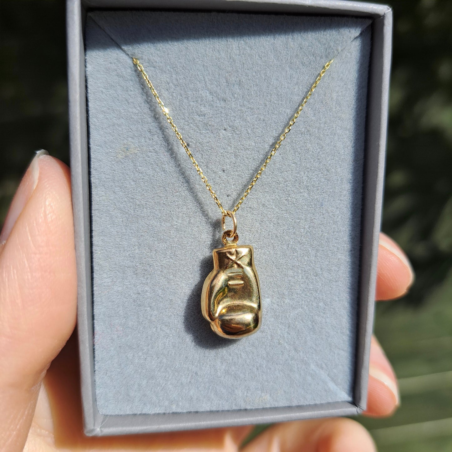 Vintage 9ct Gold Boxing Glove Charm