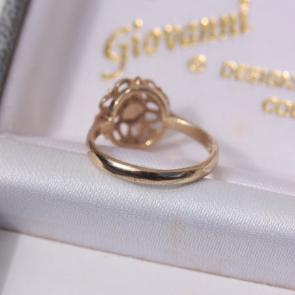 Pre-owned 9ct Gold and Opal Ornate Ring