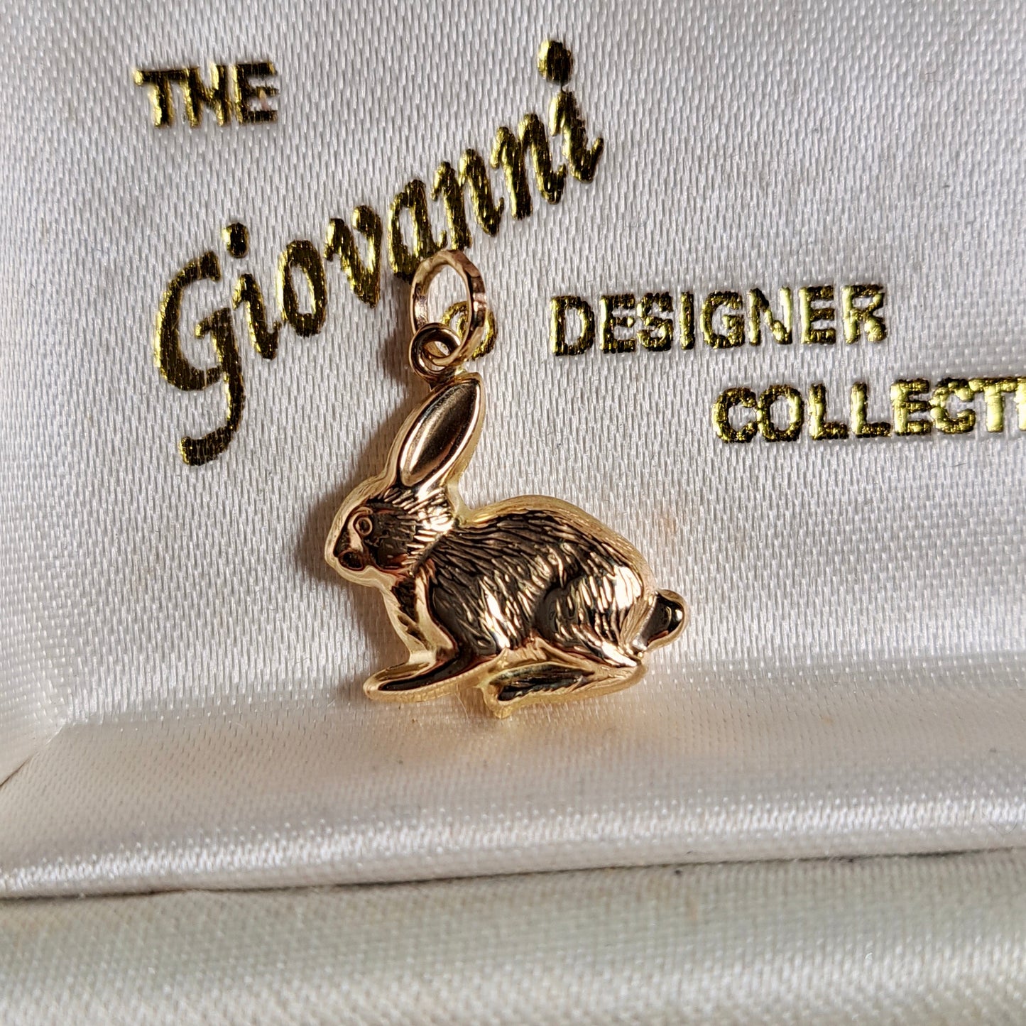 Vintage 9ct Gold Rabbit Charm