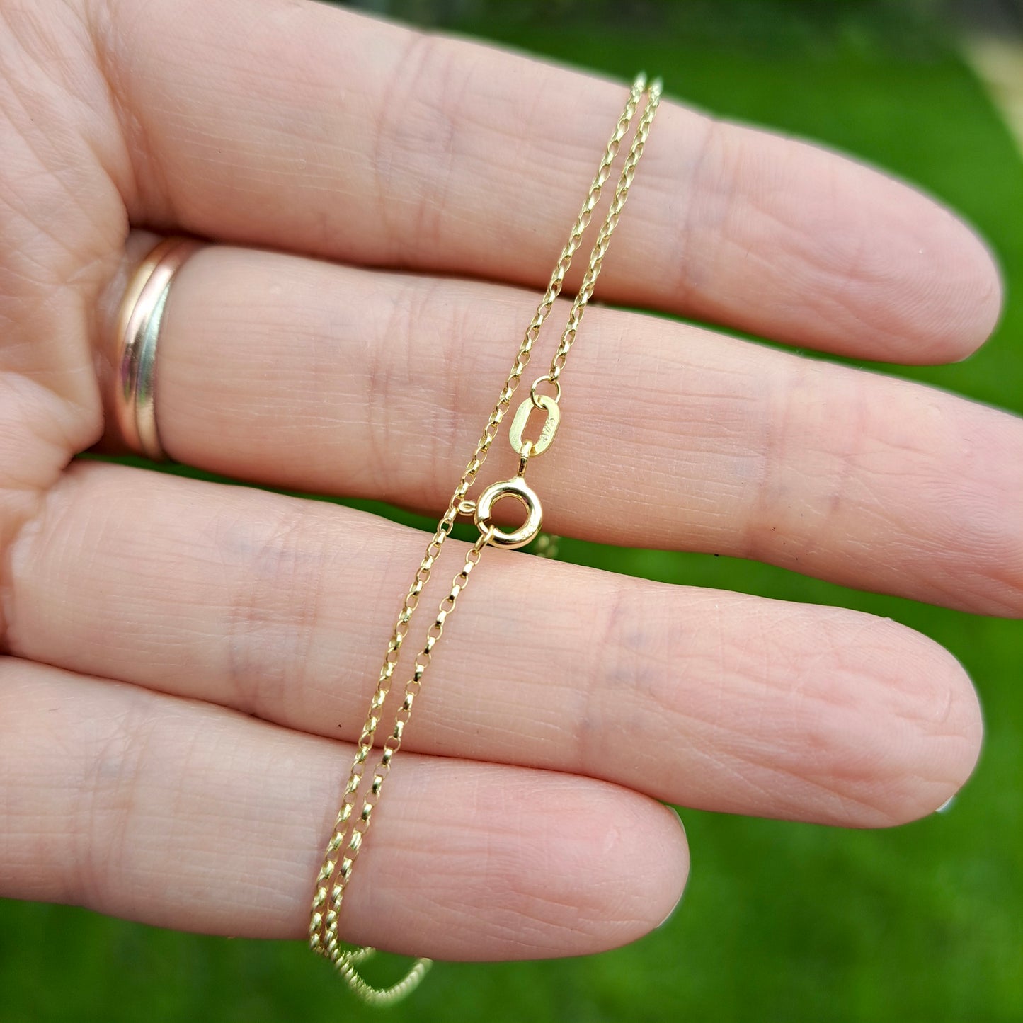 affordable genuine gold necklace chains