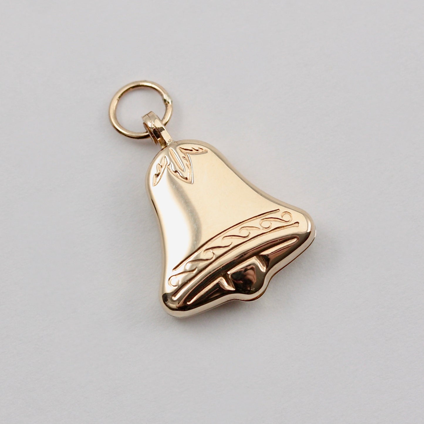Vintage 9ct Gold Bell Shaped Locket, 1987