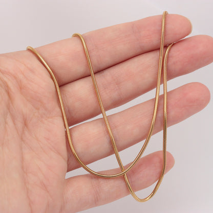 Vintage Snake Chain Necklace