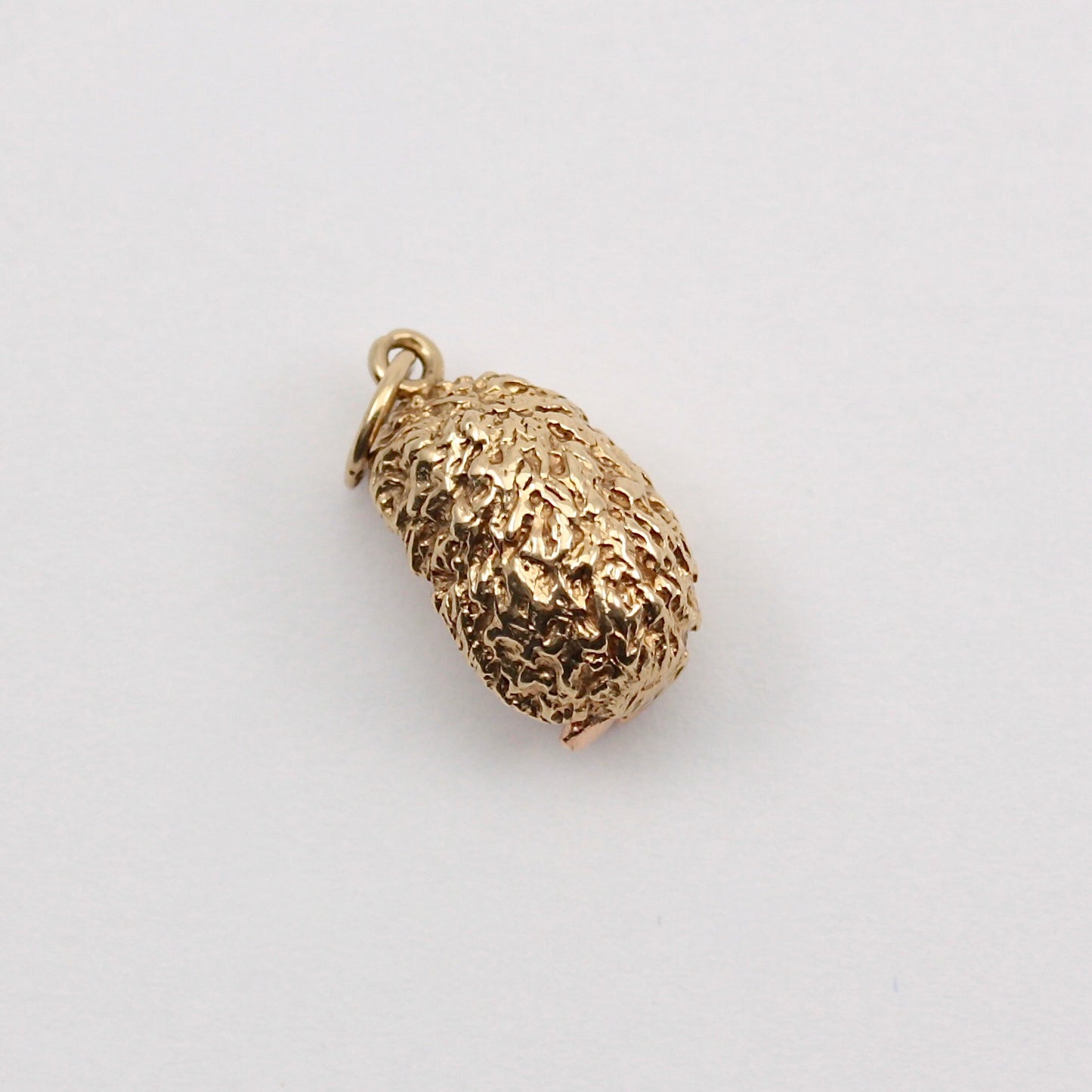 Vintage 9ct Yellow and Rose Gold Hedgehog Charm, 1994