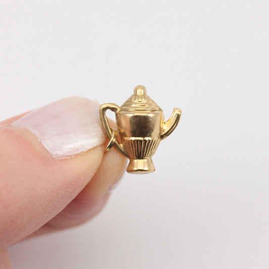 9ct gold coffee pot charm