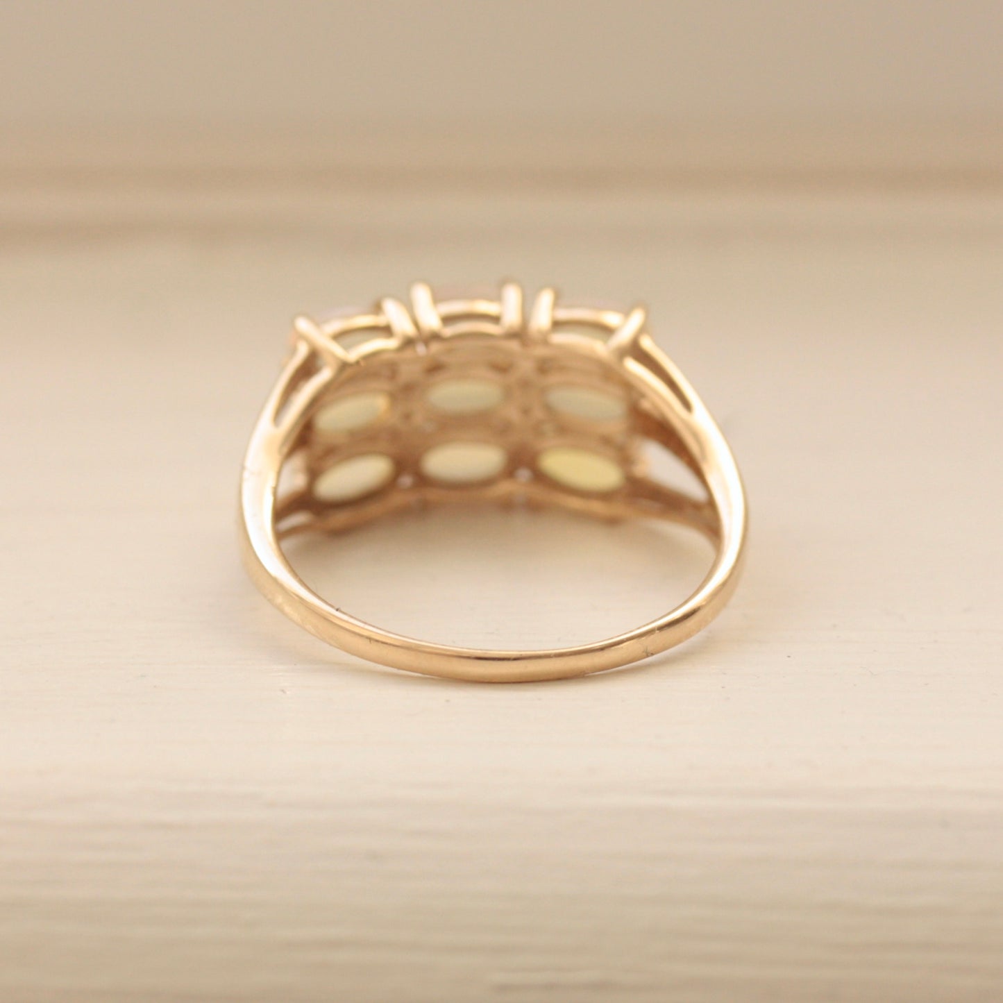 Pre-owned 9ct Gold Moonstone Ring, 2011