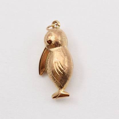 Vintage 9ct Gold Toucan Charm, 1969