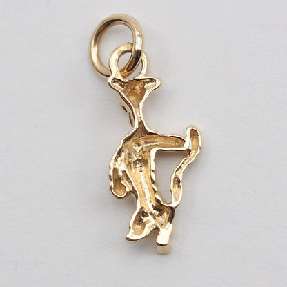 Vintage 9ct Gold Tigger Charm