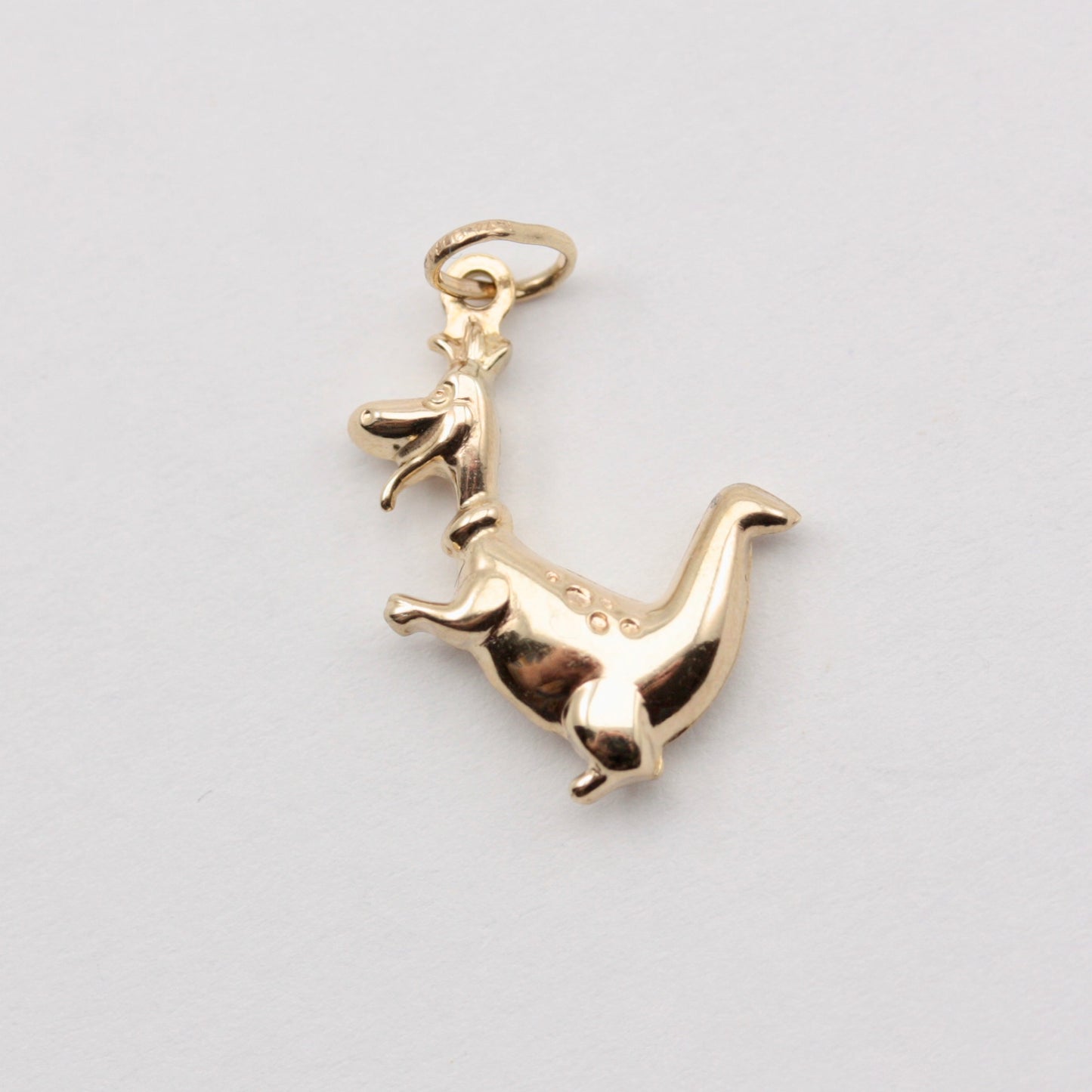 Vintage 9ct Gold "Dino" The Flintstones Charm