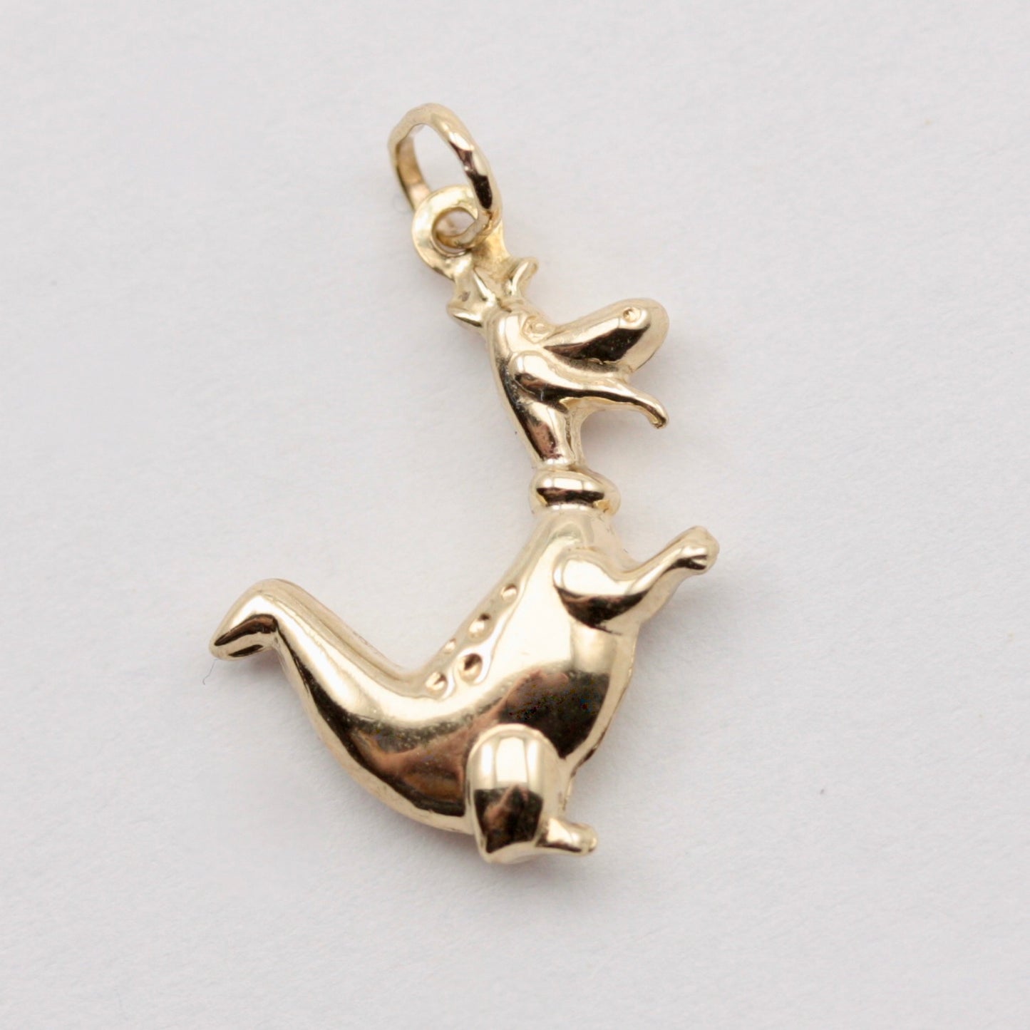Vintage 9ct Gold "Dino" The Flintstones Charm