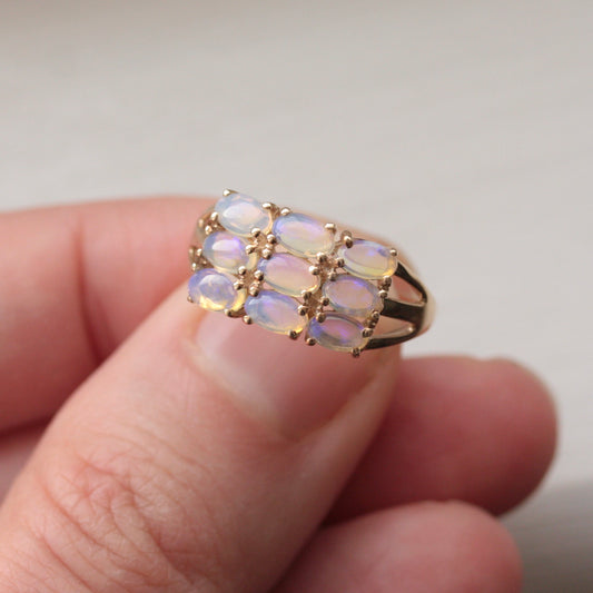 Pre-owned 9ct Gold Moonstone Ring, 2011