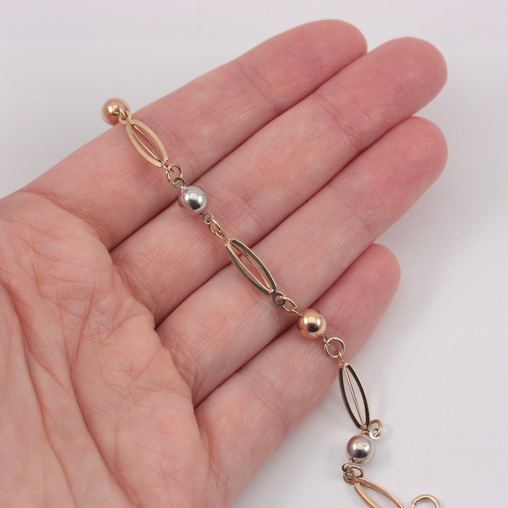 second hand 9ct gold bracelet 