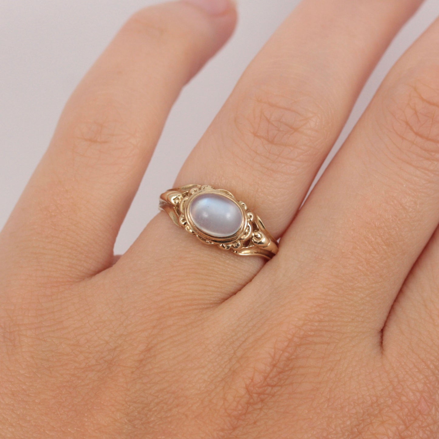 vintage moonstone ring