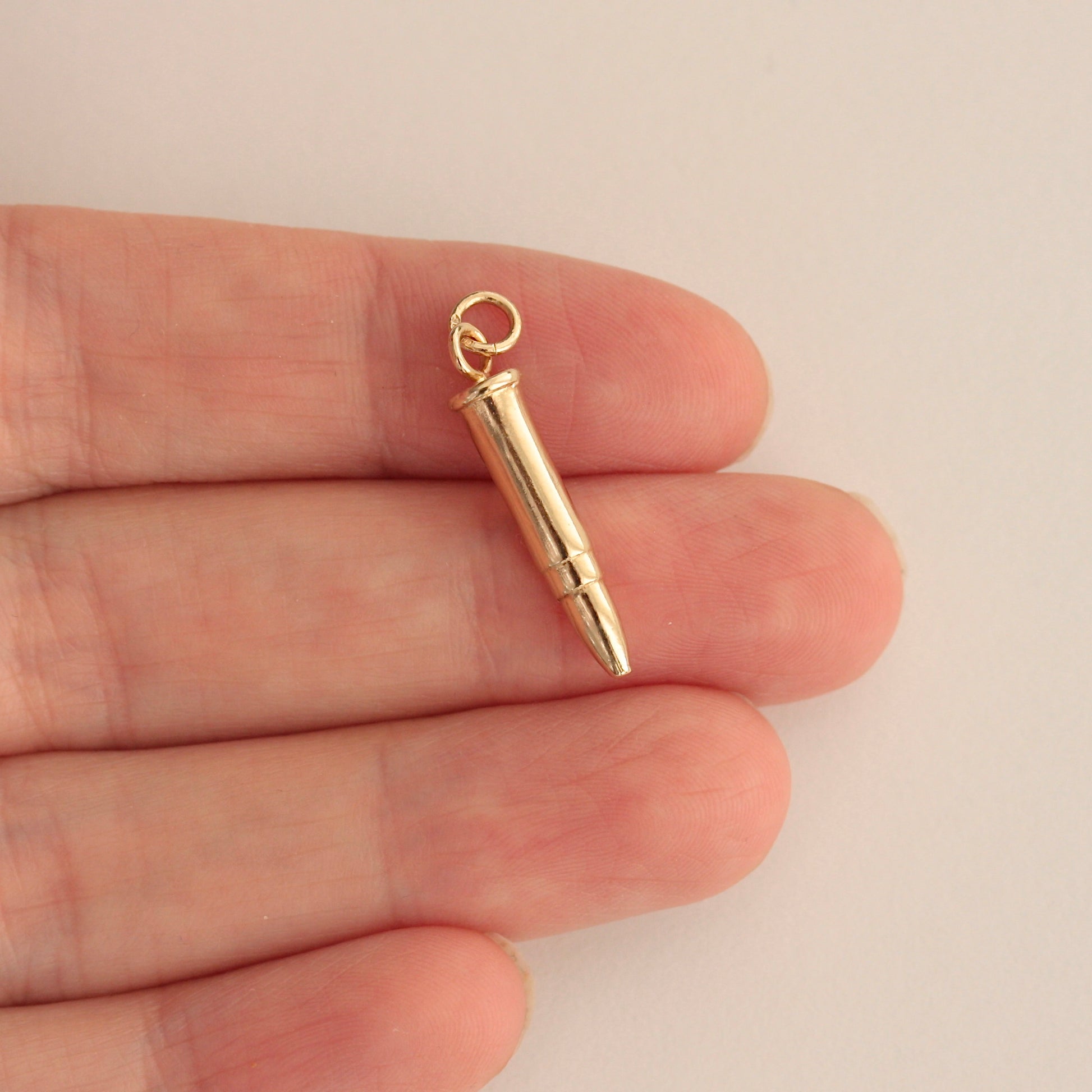 second hand bullet charm