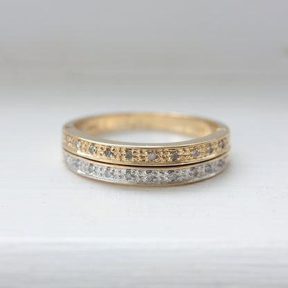Pre-owned 9ct Gold Diamond Hidden Message Ring - 'Always'