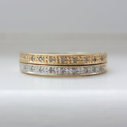 Pre-owned 9ct Gold Diamond Hidden Message Ring - 'Always'