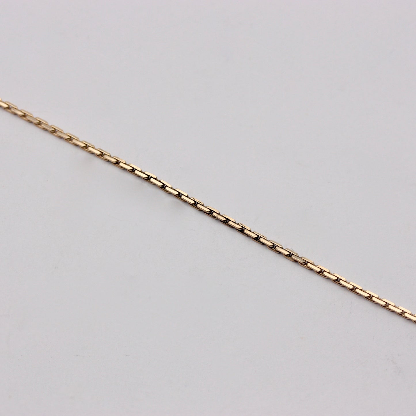 vintage 9ct gold diamond cut bracelet