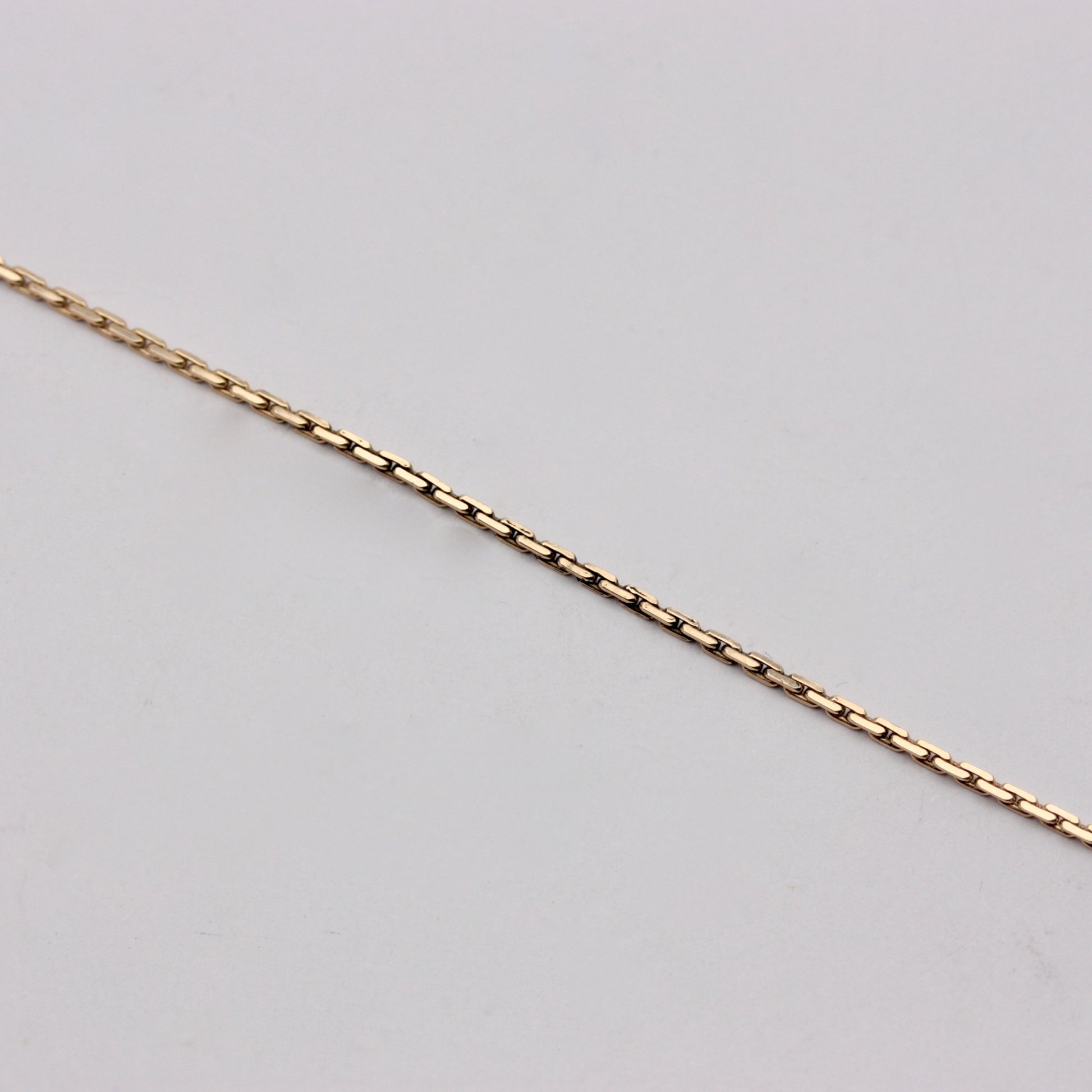 vintage 9ct gold diamond cut bracelet