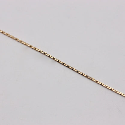 vintage 9ct gold diamond cut bracelet