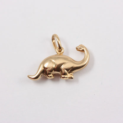 Vintage 9ct Gold Dinosaur Charm, 1994