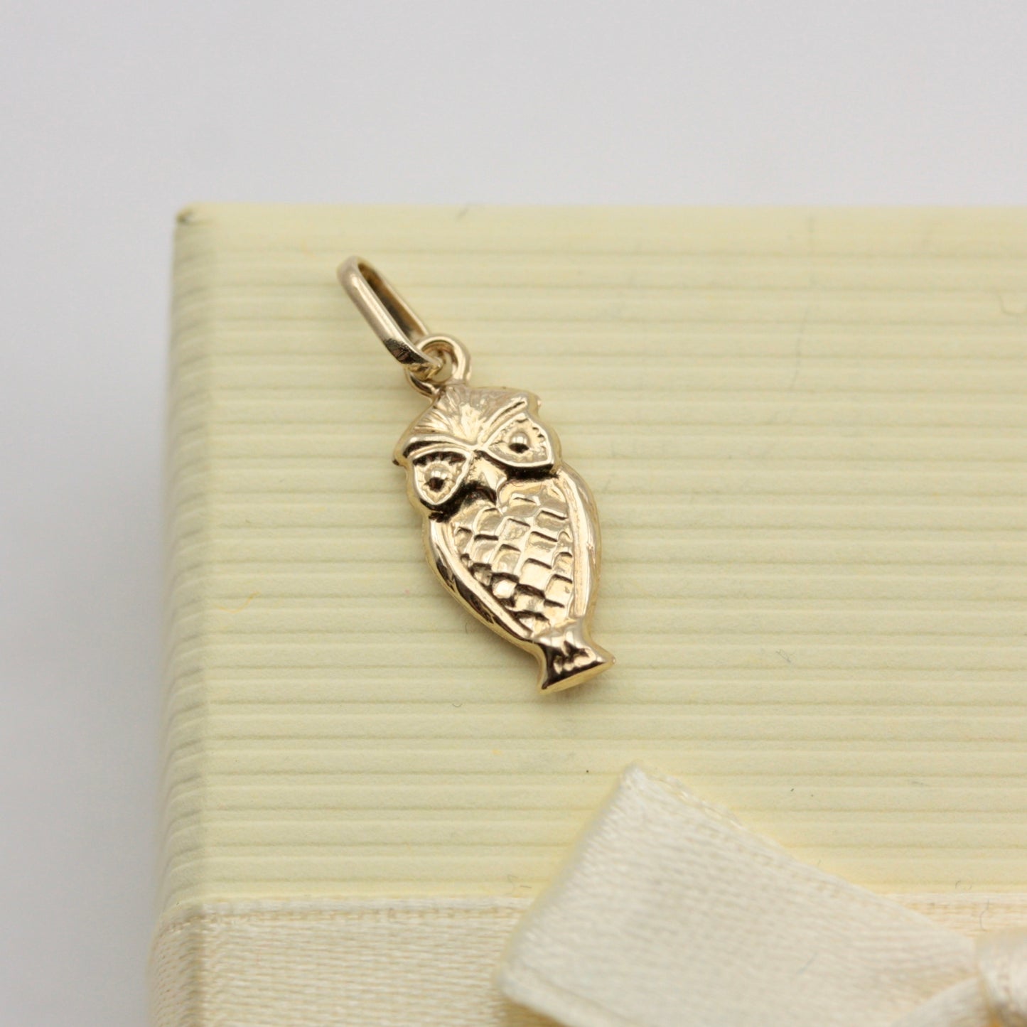 Tiny 9ct Gold Own Charm