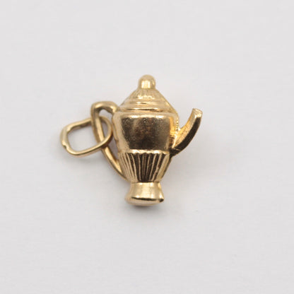 Pre-owned 9ct Gold Coffee Pot Charm