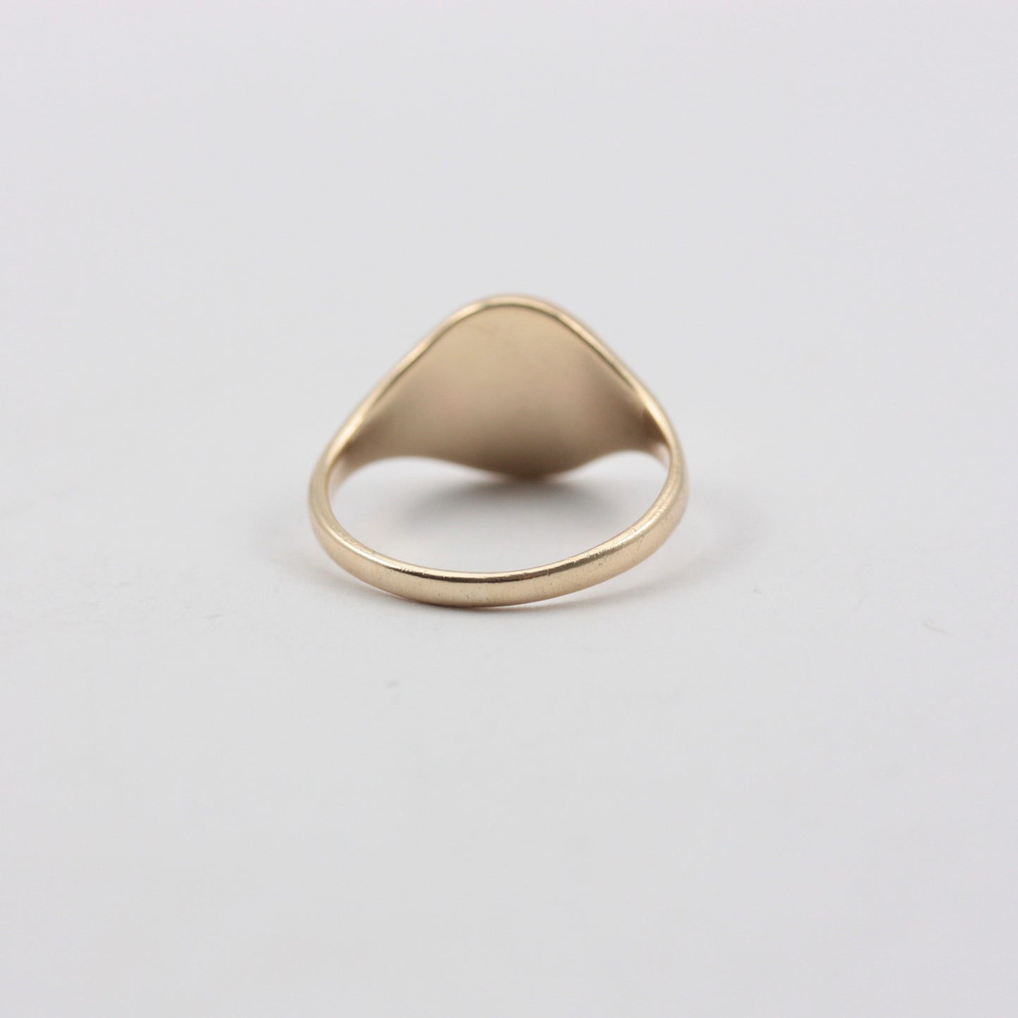 Vintage 9ct Gold Initial C Signet Ring