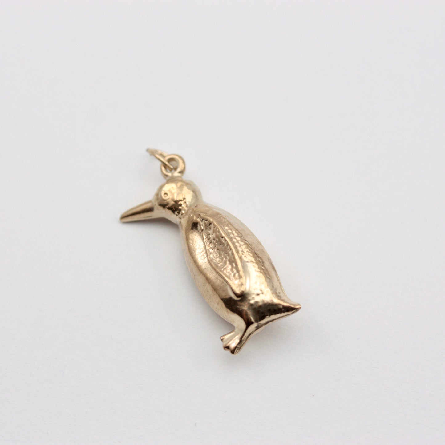 Vintage 9ct Gold Penguin Charm, 1975