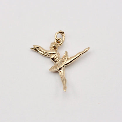 Vintage 9ct Gold Ballerina Charm