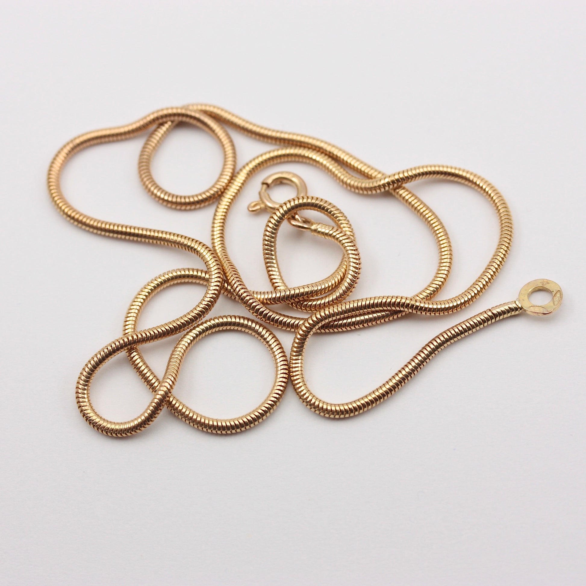 Italian Vintage Gold Necklace