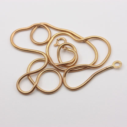 Italian Vintage Gold Necklace