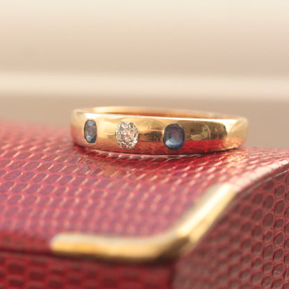 victorian 18ct gold band